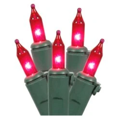Vickerman Christmas Light String Set With Bulb Lock (00618)