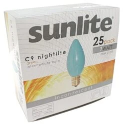 Sunlite Christmas Light Bulb Replacement (25 Pack) (01295) -Christmas Decorations 01295Boxmd