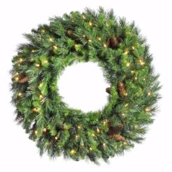 Vickerman Pre-Lit Artificial Christmas Wreath (01551)