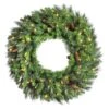 Vickerman Pre-Lit Artificial Christmas Wreath (306703) 2 Vickerman Pre-Lit Artificial Christmas Wreath (306703) -Christmas Decorations 03812lg