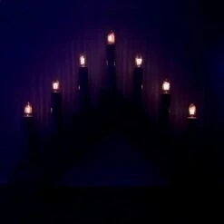 Star Trading Swedish Candelabra / Candlestick (formerly Finnish Designs) (03912) -Christmas Decorations 03912darkamd