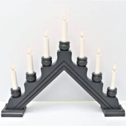 Star Trading Swedish Candelabra / Candlestick (formerly Finnish Designs) (03952) -Christmas Decorations 039522md