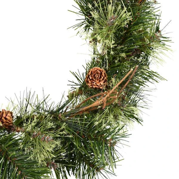 Vickerman Pre-Lit Artificial Christmas Wreath (06340) 5 Vickerman Pre-Lit Artificial Christmas Wreath (06340) - Image 3