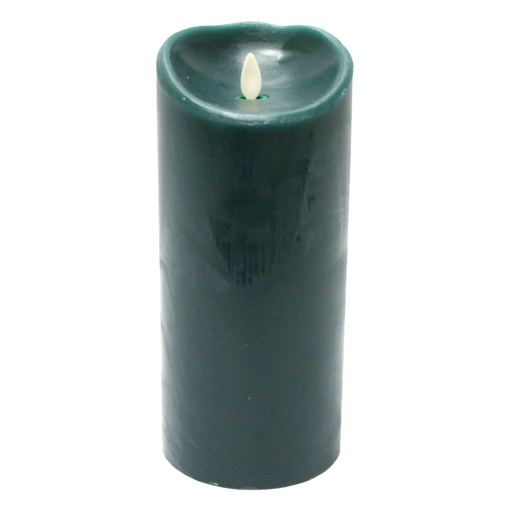 Luminara Flameless LED Wax Pillar Candle Light With Timer (09849) 3 Luminara Flameless LED Wax Pillar Candle Light With Timer (09849)