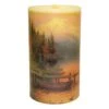 Bethlehem Lights Flameless LED Wax Candle Fountain Light With Timer (10314)