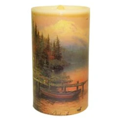 Bethlehem Lights Flameless LED Wax Candle Fountain Light With Timer (10314)