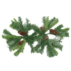 Vickerman Artificial Unlit Christmas Swag With Pine Cones (11662)