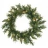 Vickerman Pre-Lit Artificial Christmas Wreath (12195) -Christmas Decorations 12195lg