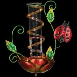 Regal Art & Gift Garden Solar Rain Gauge (12503) -Christmas Decorations 125033md