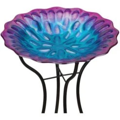 Regal Art & Gift Home Birdbath With Stand (12755) -Christmas Decorations 127552md