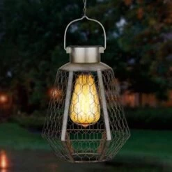 Regal Art & Gift Solar Lantern (13165) -Christmas Decorations 13165scenemd
