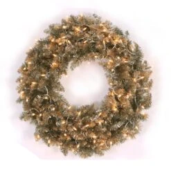 Vickerman Pre-Lit Artificial Christmas Wreath (15437)