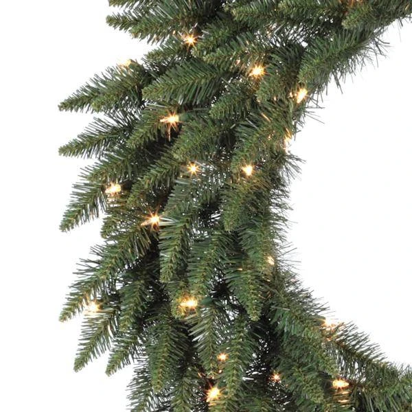 Vickerman Pre-Lit Artificial Christmas Wreath (17286) 5 Vickerman Pre-Lit Artificial Christmas Wreath (17286) - Image 3