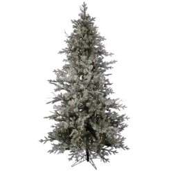 Vickerman Pre-Lit Artificial Christmas Tree With Pine Cones And Grapevines (Includes On / Off Foot Switch) (18039)