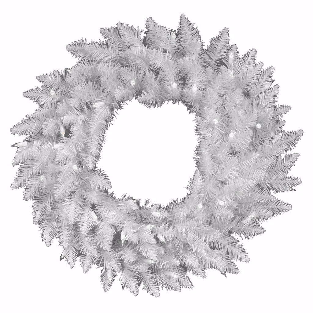 Vickerman Pre-Lit Artificial Christmas Wreath (18455) 3 Vickerman Pre-Lit Artificial Christmas Wreath (18455)