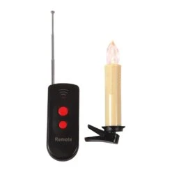 Vickerman Flameless LED Wax Candle Light Set With Remote Control (20207)