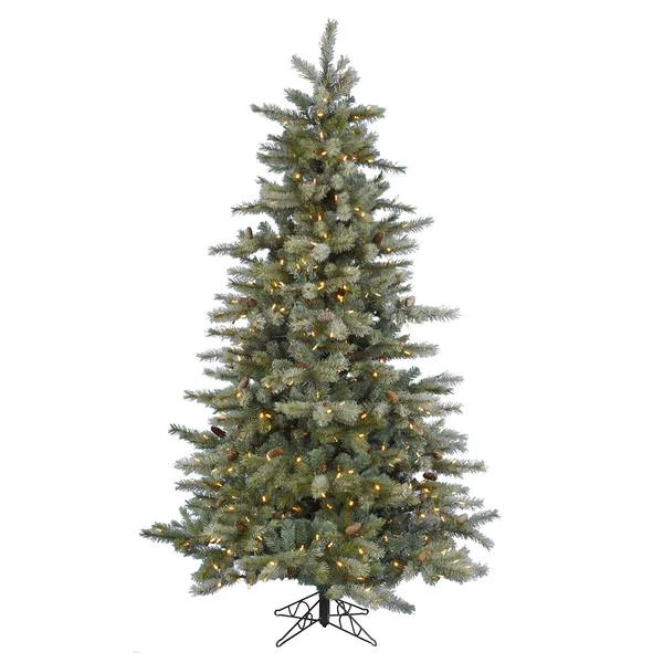 Vickerman Pre-Lit Artificial Christmas Tree With 34 Pine Cones (includes Step On/Off Foot Switch) (21600) 4 Vickerman Pre-Lit Artificial Christmas Tree With 34 Pine Cones (includes Step On/Off Foot Switch) (21600) - Image 2