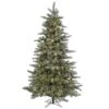 Vickerman Pre-Lit Artificial Christmas Tree With Pine Cones (Includes On / Off Foot Switch) (21627)