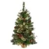 Vickerman Pre-Lit Artificial Christmas Tree With Berries And Cones (22391) -Christmas Decorations 22391lg