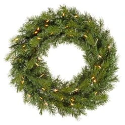 Vickerman Pre-Lit Artificial Christmas Wreath (23115)