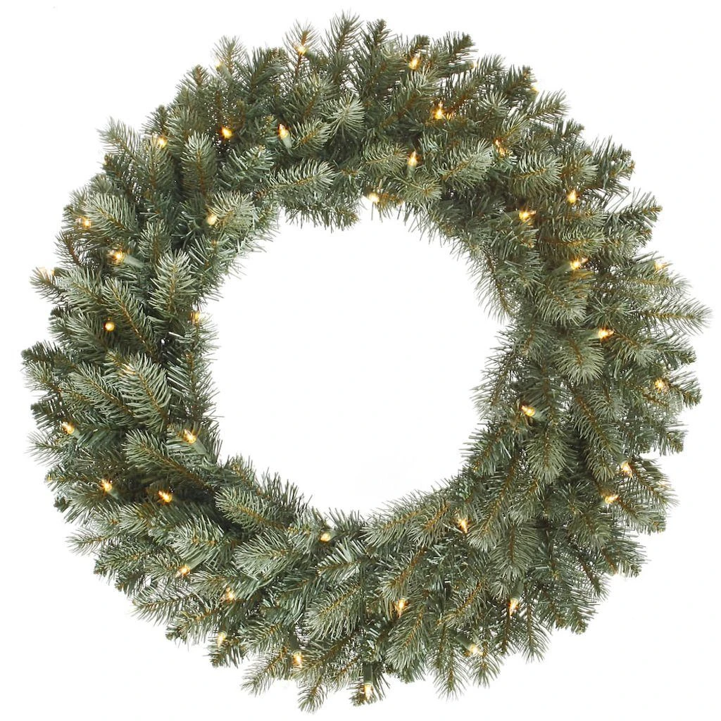 Vickerman Pre-Lit Artificial Christmas Wreath (27302) 3 Vickerman Pre-Lit Artificial Christmas Wreath (27302)