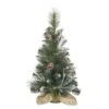 Vickerman Pre-Lit Artificial Christmas Tree With Frosted Cones (27697) -Christmas Decorations 27697lg