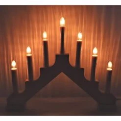 Star Trading Swedish Candelabra / Candlestick (formerly Finnish Designs) (28610) -Christmas Decorations 286103md