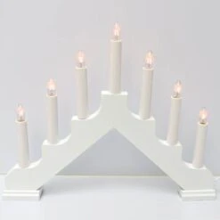 Star Trading Swedish Candelabra / Candlestick (formerly Finnish Designs) (28618) -Christmas Decorations 286182md