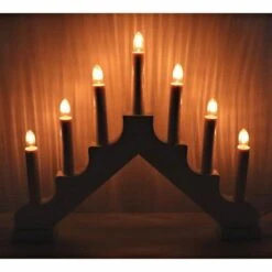 Star Trading Swedish Candelabra / Candlestick (formerly Finnish Designs) (28618) -Christmas Decorations 286183md