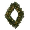 Vickerman Pre-Lit Artificial Christmas Wreath (30438) -Christmas Decorations 30438lg