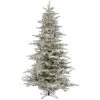 Vickerman Pre-Lit Artificial Christmas Tree (31074) -Christmas Decorations 31074alg