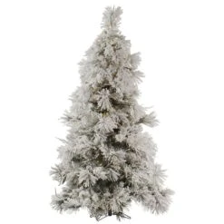 Vickerman Pre-Lit Artificial Christmas Tree (Includes On / Off Foot Switch) (32424)