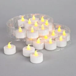 Gerson LED Tea Light (24 Pack) (Batteries Included) (32659) -Christmas Decorations 32659Miscmd