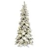 Vickerman Pre-Lit Artificial Christmas Tree (Includes On / Off Foot Switch) (328637) -Christmas Decorations 328637alg