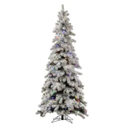 Vickerman Pre-Lit Artificial Christmas Tree (Includes On / Off Foot Switch) (328668)