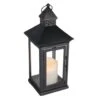 Gerson Flameless LED Resin Candle Light / Lantern With Timer (33526)