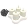 Liown Tea Light (4 Pack) (36120) -Christmas Decorations 36120alg