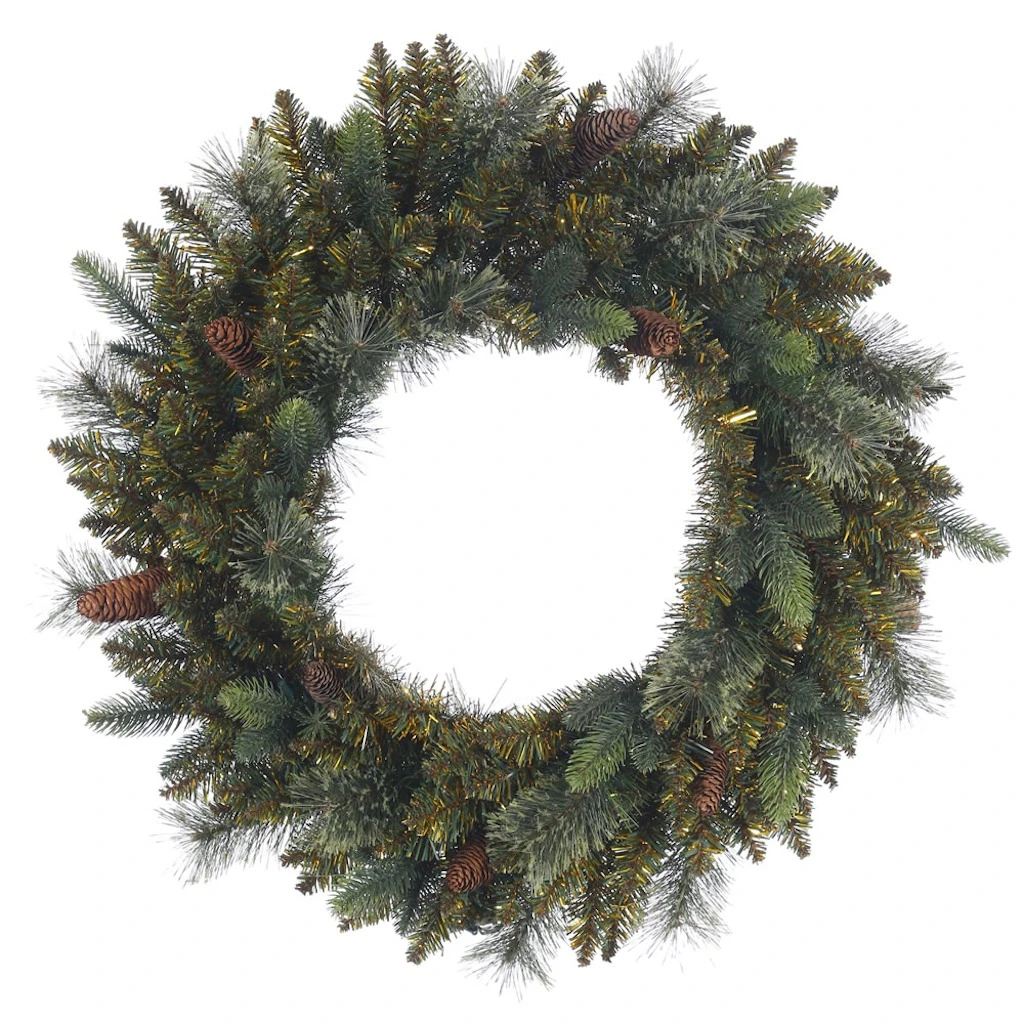 Vickerman Artificial Unlit Christmas Wreath (371411) 3 Vickerman Artificial Unlit Christmas Wreath (371411)