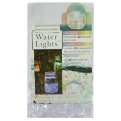 Gerson Tealight With 100 Acrylic Gems (Batteries Included) (37239) -Christmas Decorations 37239miscamd