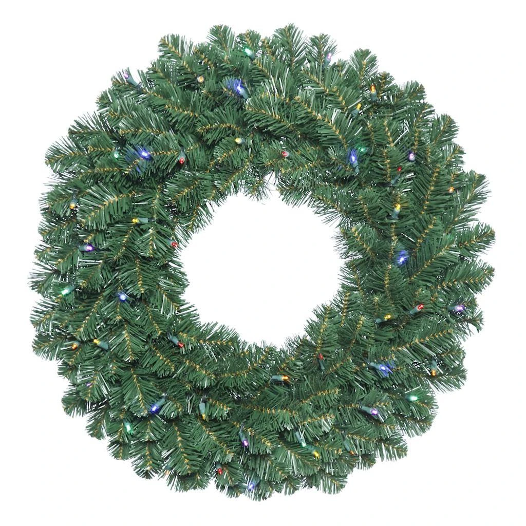 Vickerman Prelit Artificial Christmas Wreath (420171) 3 Vickerman Prelit Artificial Christmas Wreath (420171)