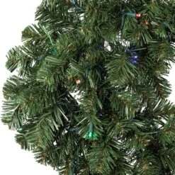 Vickerman Artificial Prelit Christmas Wreath (420577) -Christmas Decorations 4205772md