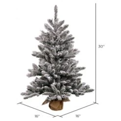 Vickerman Prelit Artificial Christmas Tree (422038) -Christmas Decorations 4220382md