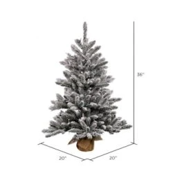 Vickerman Prelit Artificial Christmas Tree (422052) -Christmas Decorations 4220522md