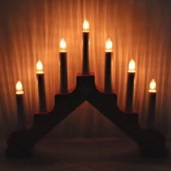 Star Trading Swedish Candelabra (formerly Finnish Designs) (4228085) -Christmas Decorations 42280853md