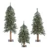 Vickerman Pre-Lit Artificial Christmas Tree (Set Of 3) (427743) 1 Vickerman Pre-Lit Artificial Christmas Tree (Set Of 3) (427743) -Christmas Decorations 427743lg