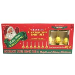 Christopher Radko Christmas Bubble Light Set (43296) -Christmas Decorations 43296boxmd