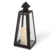 Gerson LED Flameless Candle/Lantern With Timer (43842) -Christmas Decorations 43842lg