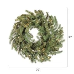 Vickerman Prelit Artificial Christmas Wreath (456064) -Christmas Decorations 4560644md