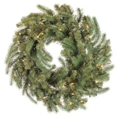 Vickerman Prelit Artificial Christmas Wreath (456064) -Christmas Decorations 456064md