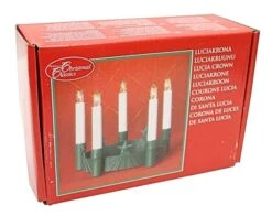 Star Trading Candle Crown (Batteries Not Included) (formerly Finnish Designs) (50026) -Christmas Decorations 50025Boxmd